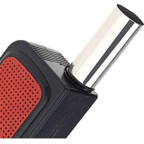 Souffleur Barbecue - Ventilation Forcée Portable - Pour Charbon Et Bois - 4 Piles AA - Acier Inoxydable Et Plastique - 1 Pièce (1/4)