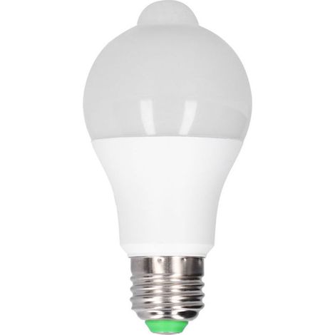 E27 LED-Lampe mit PIR-Bewegungsmelder, für Flur, Schlafzimmer, Treppenhaus, Korridor, 85–265 V, warmweiß (1/4)