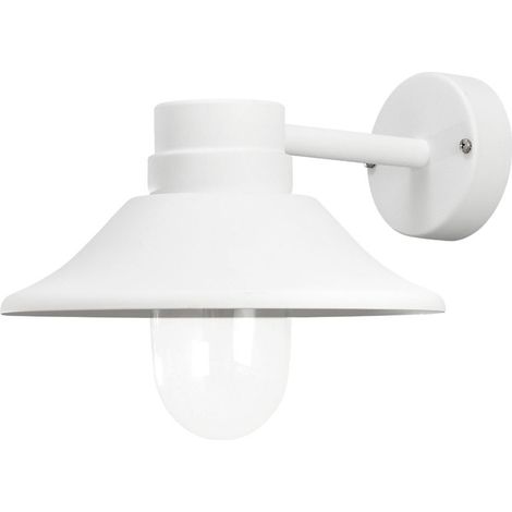 Konstsmide Vega Applique d'extérieur dôme classique LED blanche 8W, IP54 (1/3)