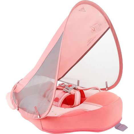 Newone N579-1 Niedlicher Babyschwimmring, nicht aufblasbarer Babyschwimmring, Schwimmtrainer – Rosa
