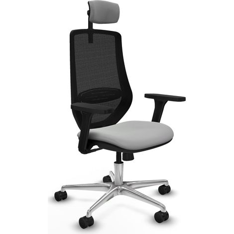 Piqueras y Crespo Mardos chaise bureau gris clair