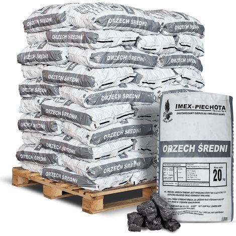 ANMAG Steinkohle 25 - 60 mm 20kg x 50 Sack 1000kg (1/5)