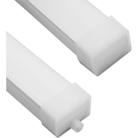 Embout blanc pour profilé LED flexible en silicone blanc 30x20 mm (lot) (1/3)