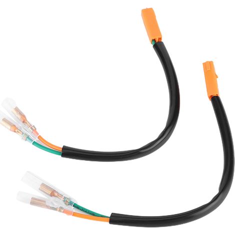 Adaptateur de câblage pour clignotants de moto, connecteur compatible avec Kawasaki Z125 Z250 Z300 Z650 Z900 (1/5)