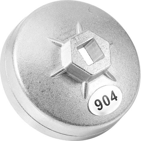 Outil d'extraction de cartouche de filtre à huile pour voiture, capuchon en aluminium 79 mm, 15 cannelures (1/5)