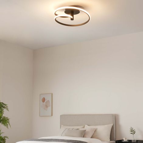 Plafonnier LED cercles lumineux dimmable - Keane