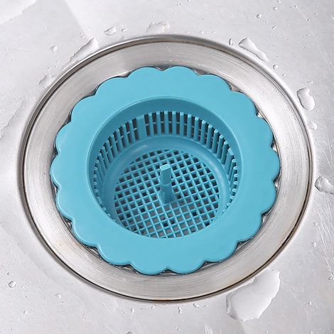 Filtre D Évier - Crible De Vidange En PP - Pour Cuisine Et Salle De Bain - Diamètre Intérieur 5 Cm - Hauteur 3 Cm - 1 Pièce (1/3)