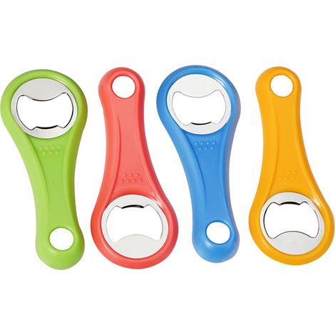 Ouvre-bouteille Portable - Acier Inoxydable Et Plastique PP - Pour Bière Et Soda - 1 Pièce (1/5)
