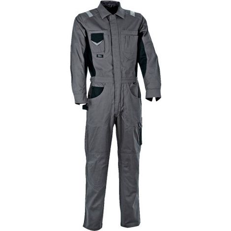 Tuta da lavoro Cofra Modello Workwear PIT STOP Antracite-44-Outlet