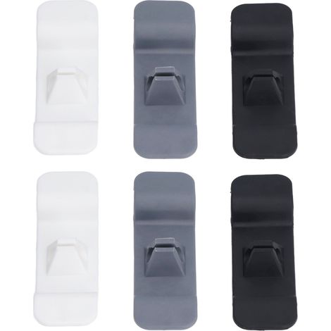 6 Pièces Organisateur de Câbles de Cuisine en Silicone, Rangement pour Fils Électriques et Câbles Alimentaires (1/5)
