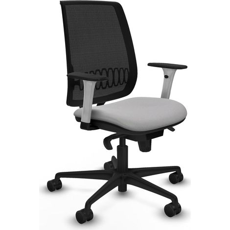 Sedia da ufficio piqueras y crespo ergonomica bianco schiuma comoda (1/2)