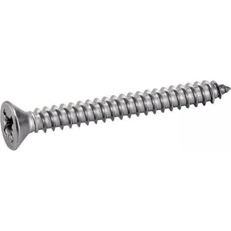 Acton DIN 7982 tornillo inox cabeza avellanada Pozidriv