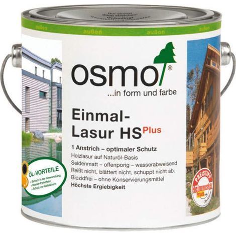 Osmo Einmal-Lasur HS Plus Eiche 2,50 l - 11101395