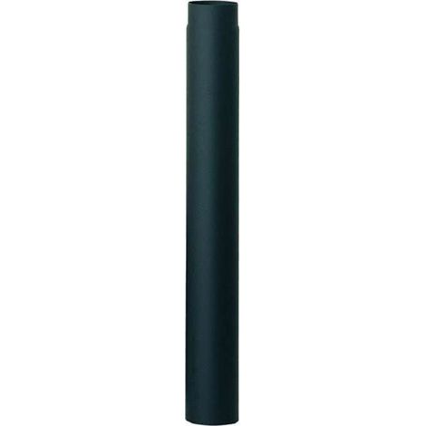 TUBO SWEDEN MILLENIUM 2 MM ACCIAIO NERO OPACO 13X100 CM (1/2)