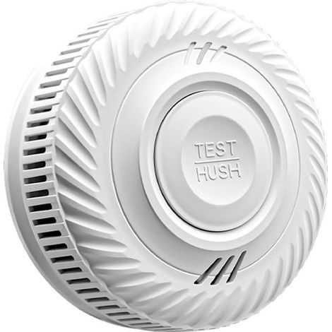 Détecteur de Fumée WiFi avec 10-Ans Batterie, Intelligent Alarme Incendie avec Capteur Photoélectrique Conforme à la Norme EN14604, Compatible avec Tuya/Smart Life APP (1/5)