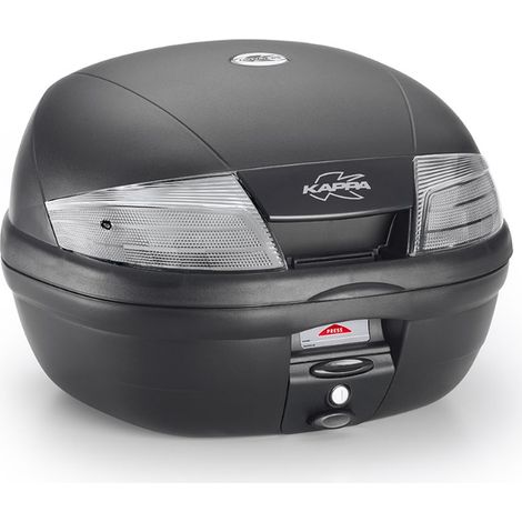 Maleta Kappa Top Case 35L Monolock K35NT2 con reflectores blancos (incluye placa) (K35NT2) - Reemplaza a K35NT