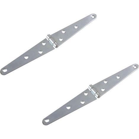 Bisagra doble de acero de 150 mm para puertas y portones – Bisagras robustas para madera – Instalación fácil y duradera (1/2)