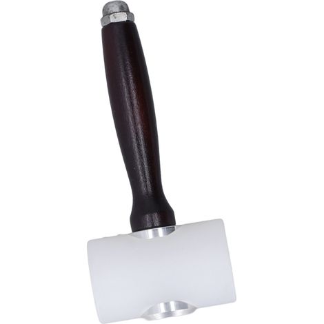 Marteau de maroquinerie en nylon avec manche en bois pour projets DIY et accessoires en cuir