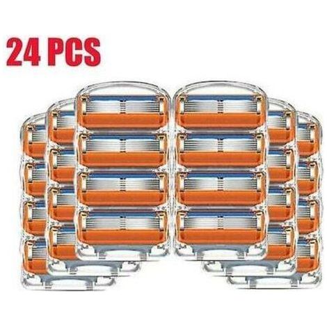 24 paquets de 5 lames pour kit de rasoir de rechange Gillette Fusion Proglide Power (1/4)