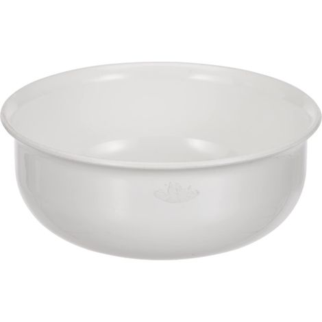 Bol de 10 cm en plastique réutilisable incassable empilable Blanc (1/4)
