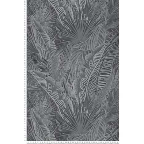 Papier peint Jungle Gris Shamal Montecolino (1/2)