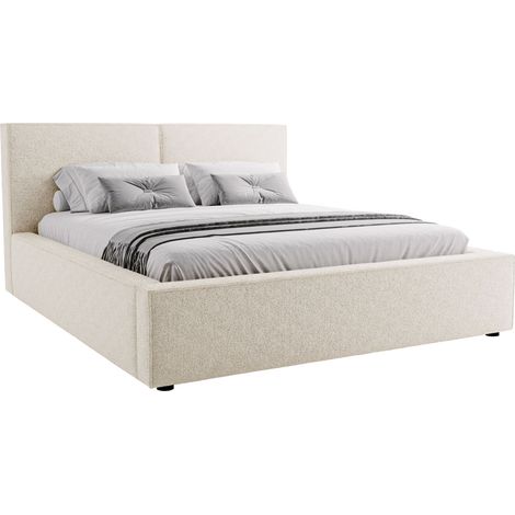 Cama TrendyNest Pelagia, Coral 15, Doble, 180x200, Tapiz, Somieres, 200x223x98cm (1/5)