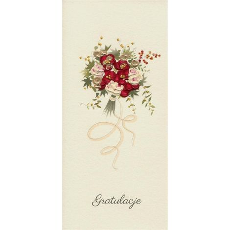 Biglietto di auguri DL G06 - Bouquet