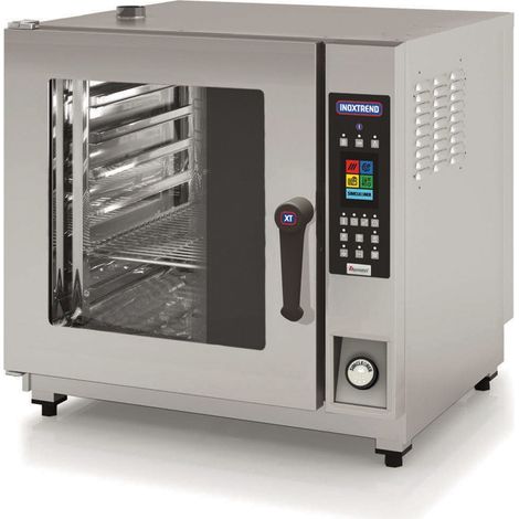 Four Gaz xt Compact Mixte à Injection Directe GN 2/1 - 16 kW + 0,5 kW - Inoxtrend
