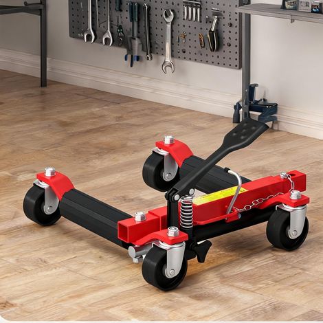 Chariot de manutention pour voiture noir 56 x 54 x 19,5 cm (1/5)