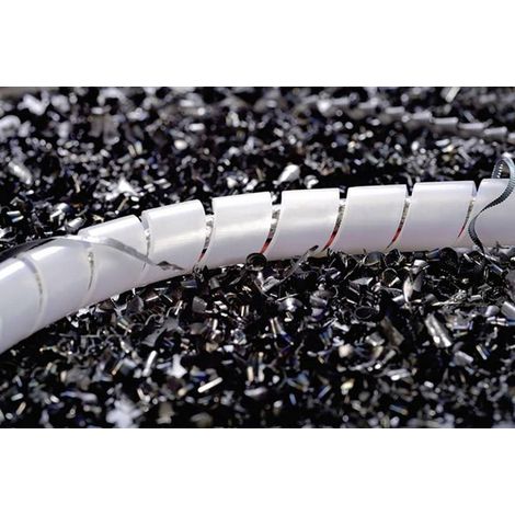 HellermannTyton 161-42100 SBPA4-PA6-NA (30) Gaine spirale naturel 30 m (1/2)