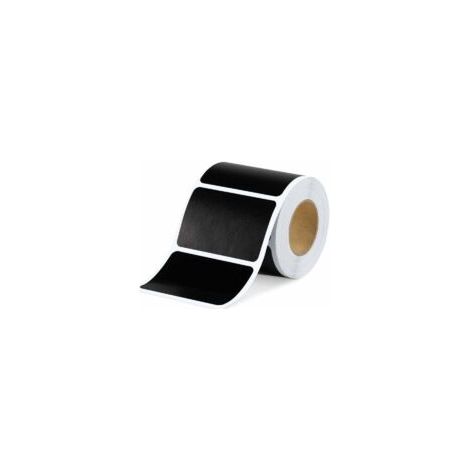 120 Etichette da cucina nere opache di alta qualità per barattoli e contenitori. Etichette autoadesive vuote in formato lavagna per scatole di spezie e barattoli di marmellata, 3,5 cm x 5,5 cm - Crezu