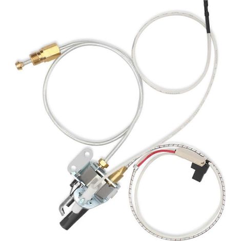 Ensemble veilleuse de chauffe-eau 233-47845-05 compatible avec les chauffe-eau Bradford White, thermocouple pour veilleuse Bradford White (1/5)