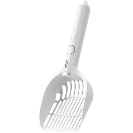 Pelle à litière pour chat, pelle à litière vapeur, accessoire pour litière pour chat, pelle à litière intelligente et facile à nettoyer (chiens, chats) (1/5)