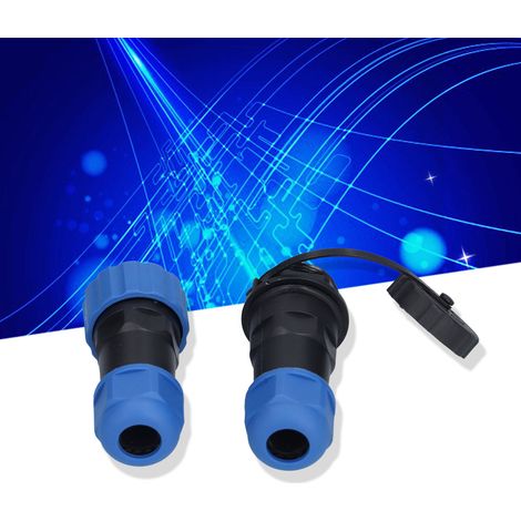 SP20 Mehrleiter-Stoßschweißsteckverbinder (Stecker und Buchse), wasserdichter Luftfahrtstecker und -buchse IP68, 250 V 5 A, 9 Pins (1/5)