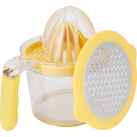 Presse-agrumes manuel pour citrons, oranges et agrumes, râpe à gingembre et à ail, accessoires de cuisine (1/5)