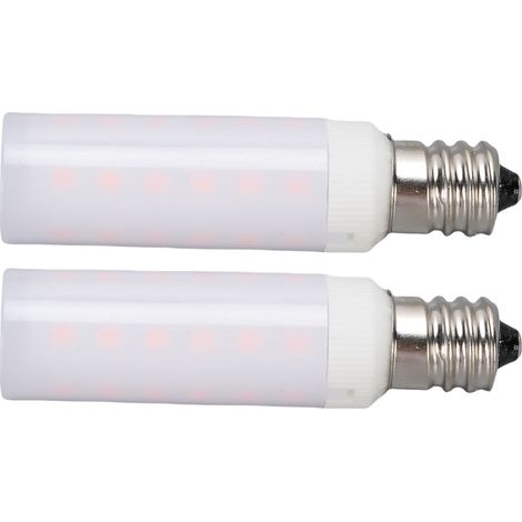 Lot de 2 ampoules LED E12 à effet flamme 220 lm, ampoules à lumière vacillante pour décoration intérieure et extérieure, idéales pour les fêtes à la maison ou sur la terrasse. (1/5)