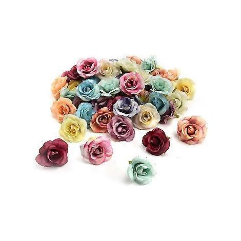 Künstliche Blütenköpfe im Großhandel für Bastelarbeiten, Pfingstrosenblütenköpfe aus Seide, künstliche Blumen, Hochzeitsdekoration, DIY-Dekorationskränze, künstliche Blumen für Partys (1/4)