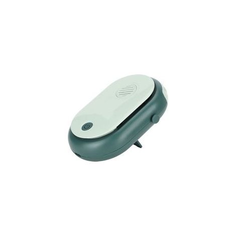 Tragbarer 3-stufiger Tischventilator mit Aromatherapie und USB-Ladefunktion (Grün) (1/5)