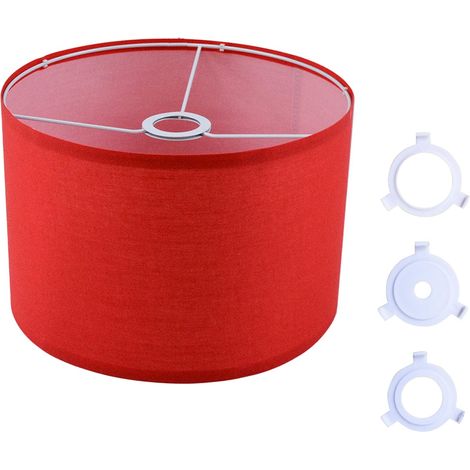 Abat-jour en tissu avec convertisseur pour E27, E26, E14, 11 mm (1/3)