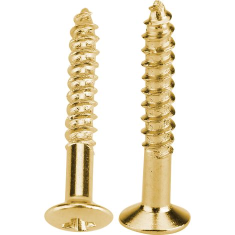 Jeu de 40 vis pour micro humbucker de guitare, comprenant des vis de montage annulaire (dorées). (1/5)