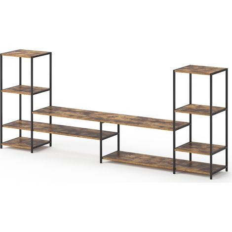 Mueble bajo para TV Fyrk, Madera antigua, 226 x 93 cm, Vicco (1/5)