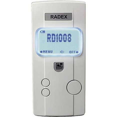 Compteur Geiger Radiomètre RADEX RD1008 Détecteur de radiation Radioactivité Beta, gamma et X, Dosimètre Radiation portable 0.05 à 999 µSv/h (1/5)