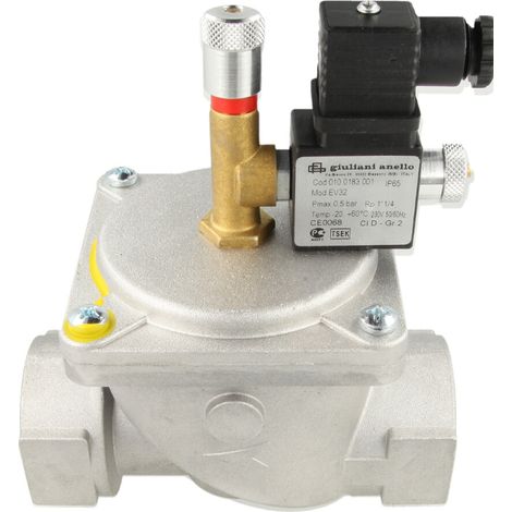 Electrovanne EV 32, 1" 1/4, 230 V, 50 Hz 0,5 bar