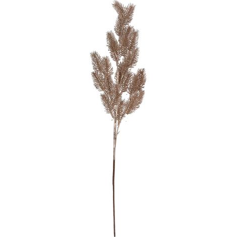 Ramo plastica pino 60cm champagne Peraga Christmas