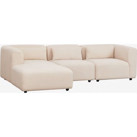 Divano modulare Fogler Chaise Longue sinistra a 3 pezzi SKLUM            
