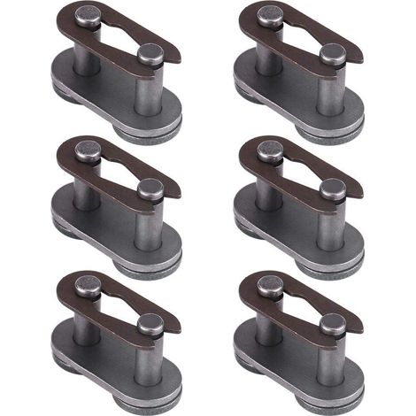 Quick Release Chain 428,5Pcs Quick Tie 520.5Pcs 415 Drive Chains Master Link Kit,Main Chain Link,5 Sets 415 Main Chain Link 2 Pieces Gasoline Engine For Bike (1/5)
