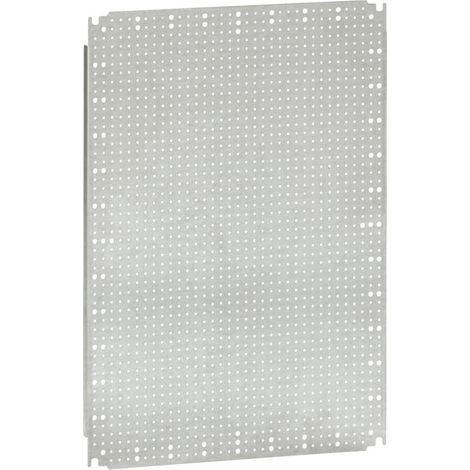 036000 Legrand Plaque Lina 12,5 Pour Coffret Atlantic, Atlantic Inox Hxl: 300x200mm