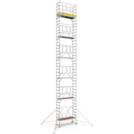 Iller Klappgerüste mit Sicherheitsaufbau 1,35x1,80m 12,40 m AH (1/2)