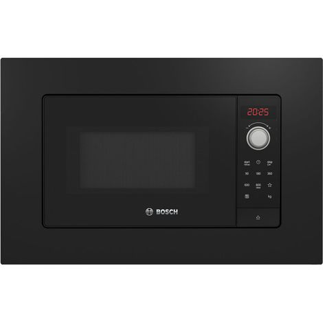 Forno a microonde da incasso Bosch Serie 2 BFL623MB3, 20 L, 800 W, Nero (1/5)