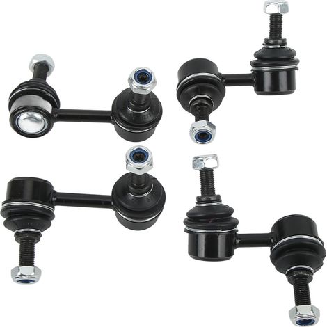 4 biellettes de barre stabilisatrice K90452, biellettes de barre antiroulis en métal, remplacement pour Honda Civic Acura EL 2001-2005 (1/5)